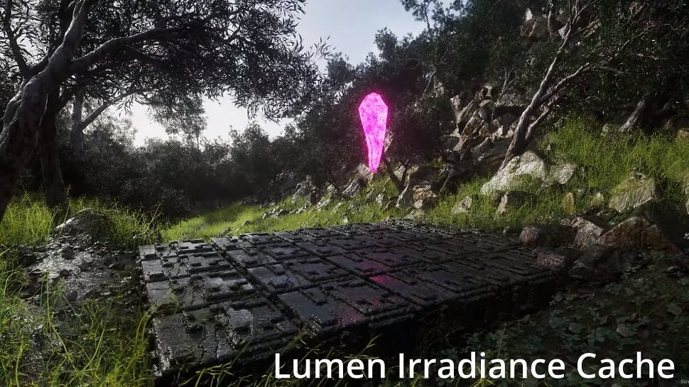Lumen Irradiance Cache ue5 pcgh