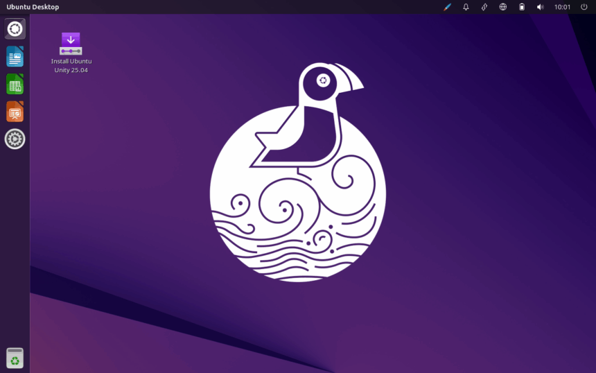 Ubuntu Unity 25.04 (Plucky Puffin) Desktop English
