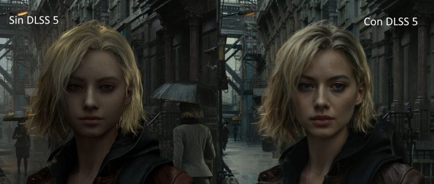 Demo tecnológica Zorah mostrando el renderizado neuronal de DLSS 5