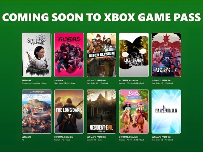Xbox Game Pass nuevos juegos marzo 2025
