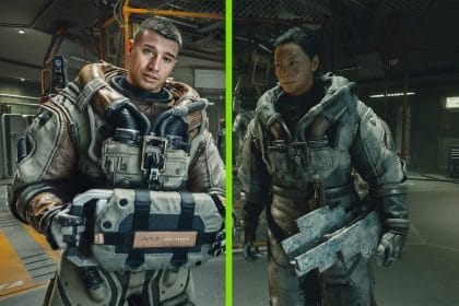 Ilustración conceptual de la integración de DLSS 5 en Starfield