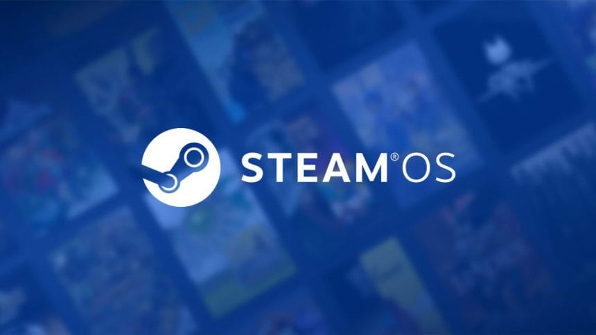 SteamOS 3.8.0 en la pantalla de inicio de una Steam Machine