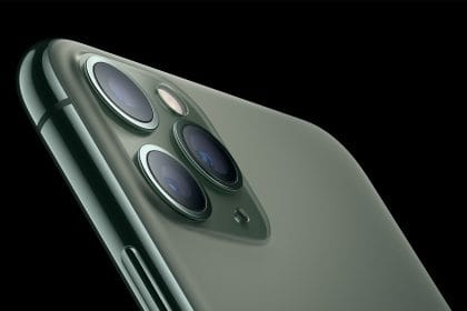 Pantalla con actualización iOS