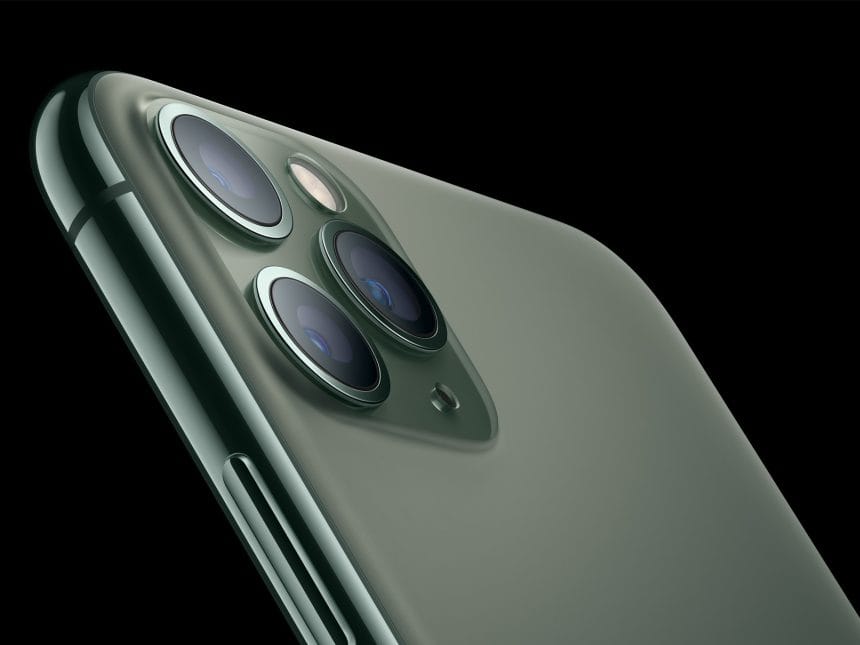 Pantalla con actualización iOS
