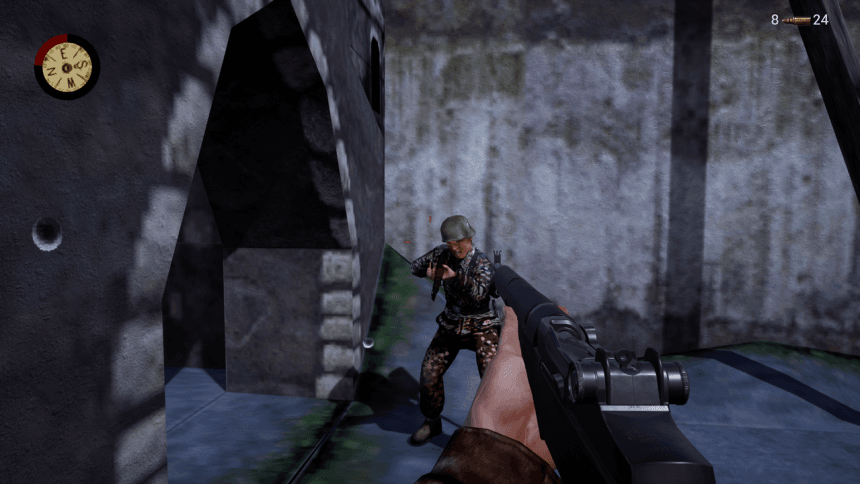 Captura de pantalla del remake fan de Medal of Honor 1999 con Unreal Engine 5