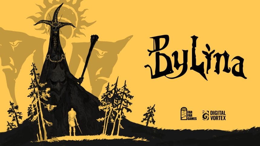Captura de pantalla de Bylina mostrando combate en mundo abierto