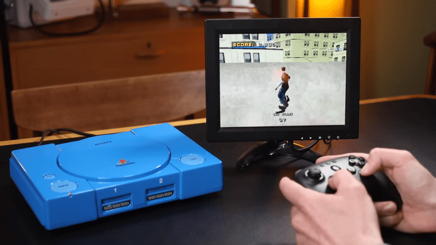 Modificación de PS1 con salida HDMI