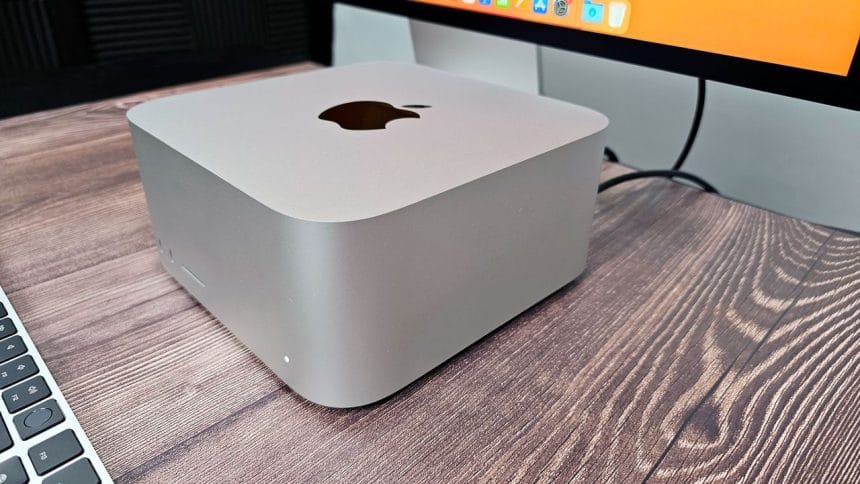 Mac Studio equipado con chip M3 Ultra utilizado para secuenciación del genoma en casa