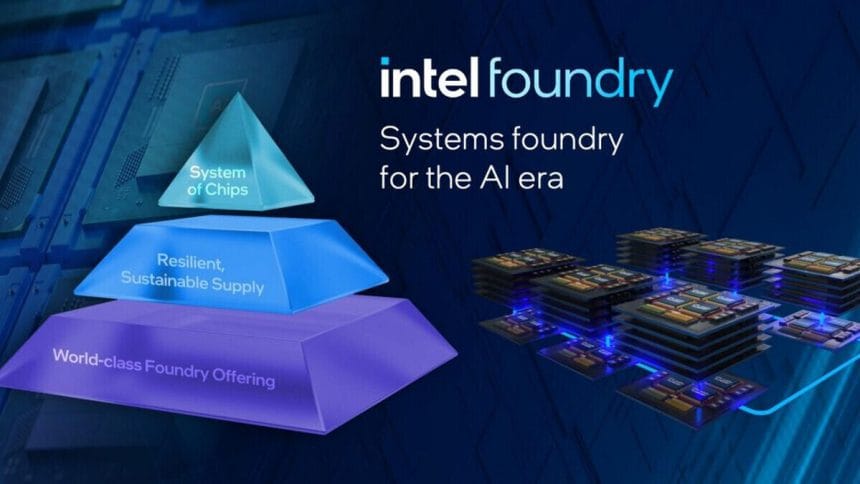 Ejecutivo de Intel Foundry durante conferencia