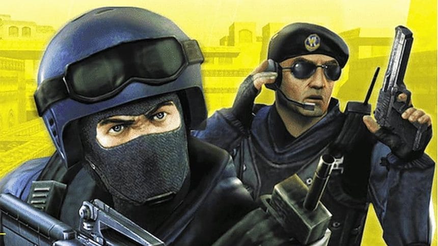 Momento del puñetazo en torneo de Counter-Strike