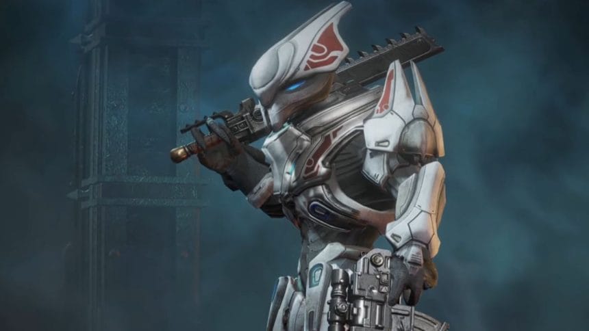 Elite de Halo en Space Marine 2 mostrado en un mod