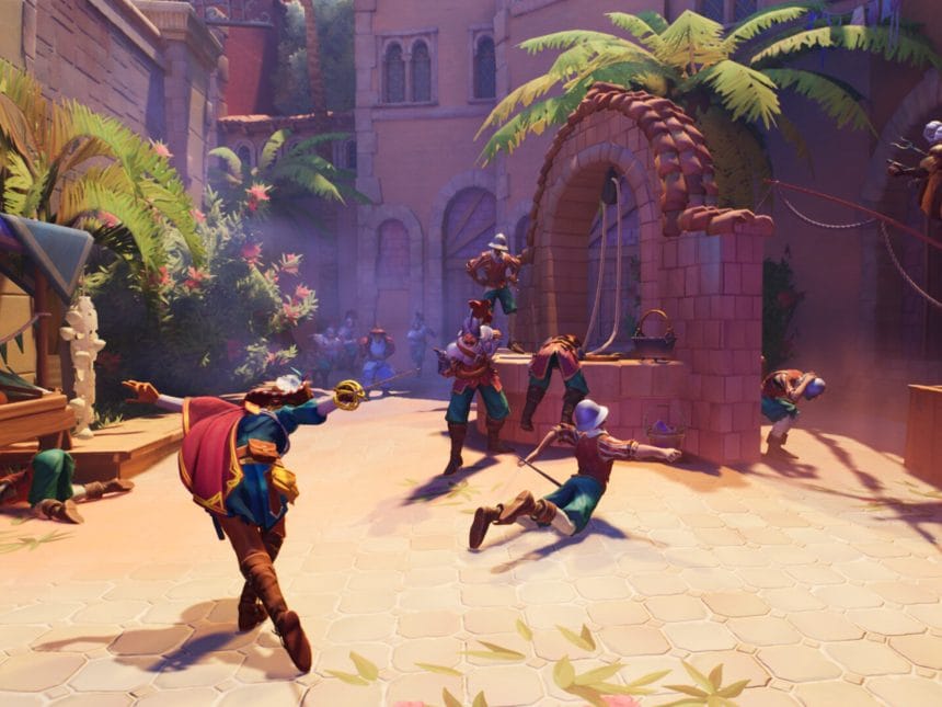 Captura de pantalla de En Garde, juego de lucha con espadas