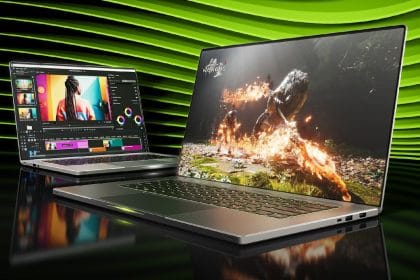 Nvidia RTX 5070 tarjeta gráfica para portátil detalles de memoria