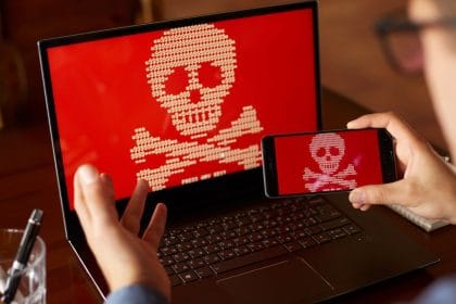 Captura de pantalla del código del ransomware VECT