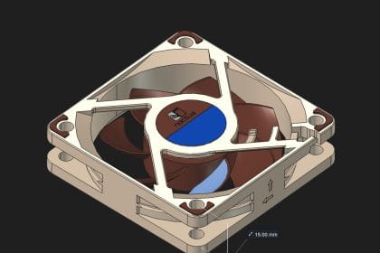 Modelos 3D gratuitos de Noctua para ingeniería y render