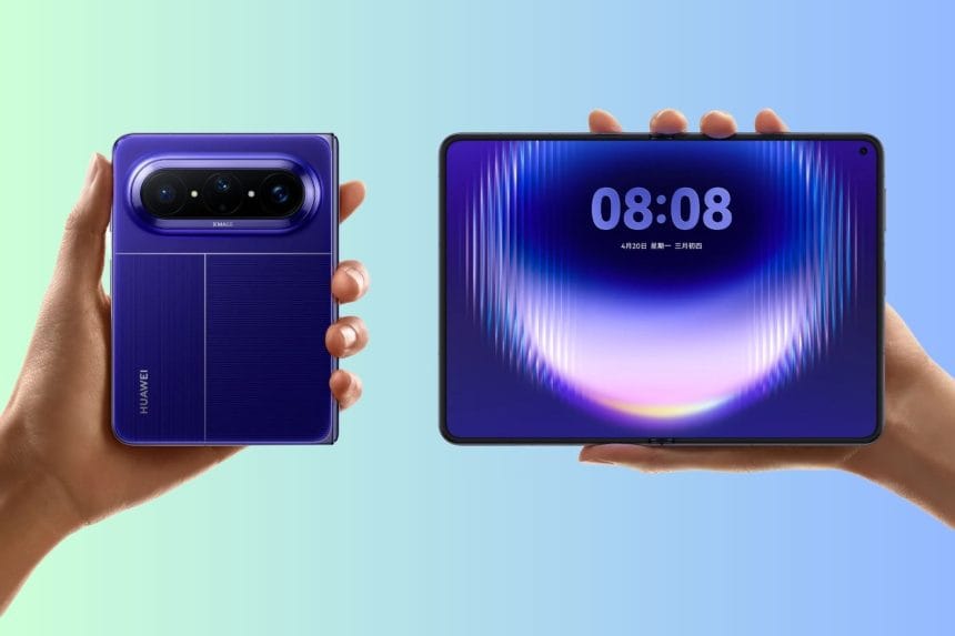 Huawei Mate XT Ultimate Design móvil plegable ancho desplegado