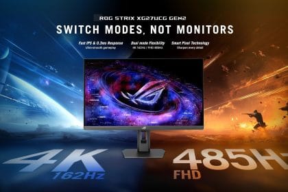 Monitores de doble modo ASUS ROG Strix y TUF Gaming