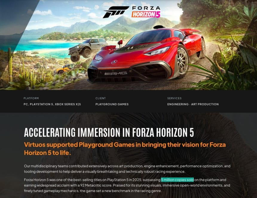 Forza Horizon 5 en PS5