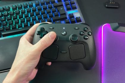 Steam Controller de Valve con doble trackpad