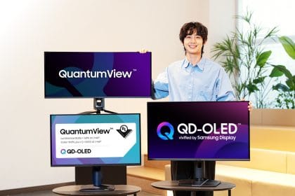 Panel QD-OLED de Samsung con amplio ángulo de visión