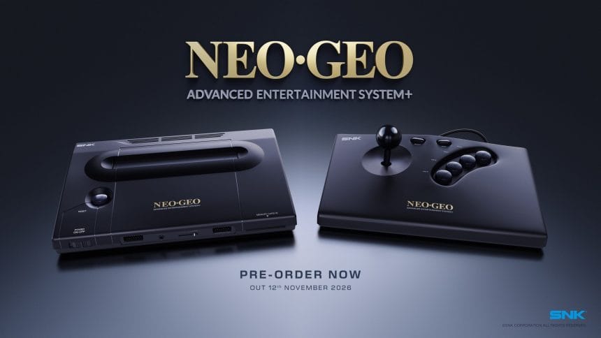 Nueva consola NeoGeo AES moderna de SNK