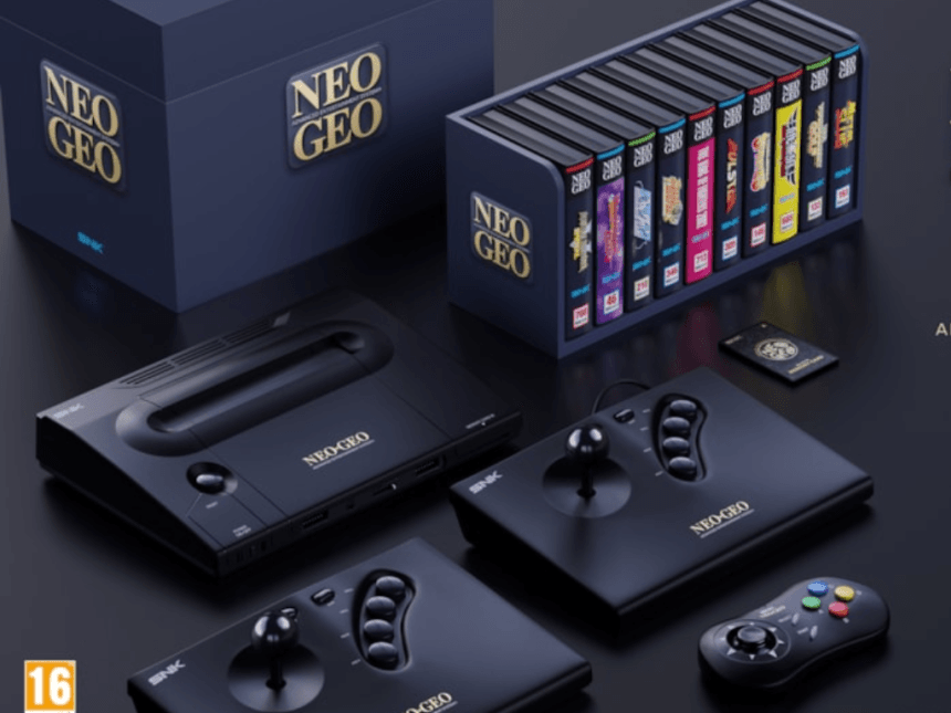 Neo Geo AES edición moderna de Plaion