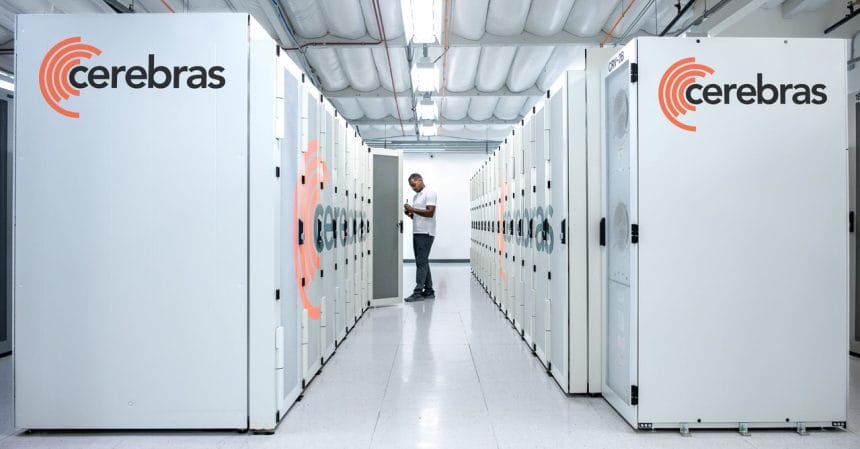 Chip de inteligencia artificial a escala de oblea de Cerebras