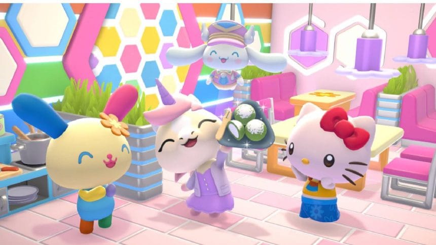 Personaje Usahana en Hello Kitty Island Adventure