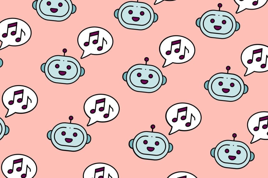 Proceso de detección de canciones generadas por inteligencia artificial en Deezer