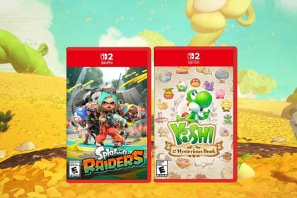 Consola Switch 2 con juegos físicos rebajados frente a la eShop