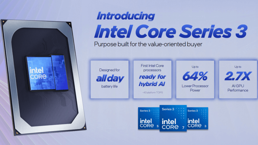 Primer portátil con Intel Wildcat Lake