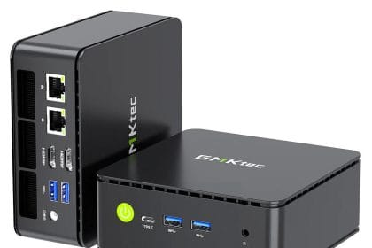 Mini PC GMKtec NucBox G11 vista frontal y lateral