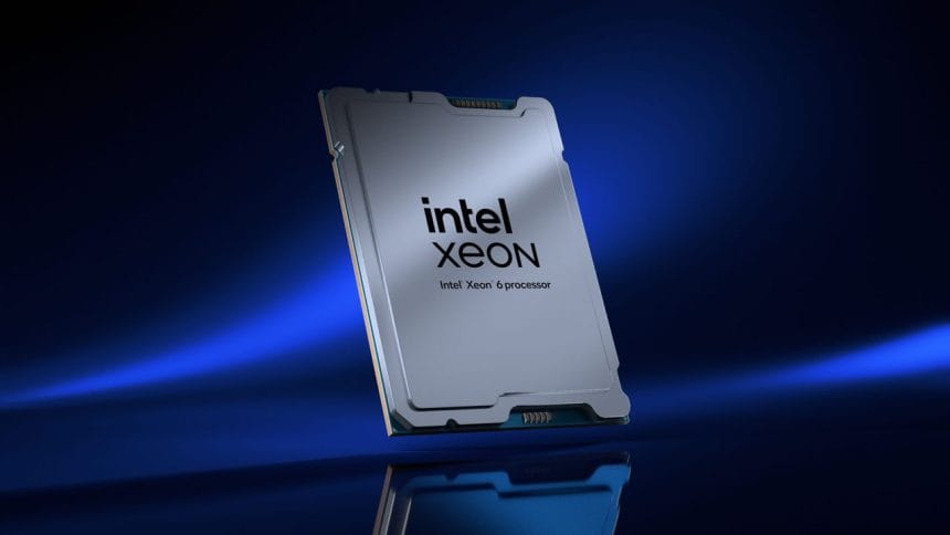 Procesadores Intel Xeon 7 en una placa base de servidor