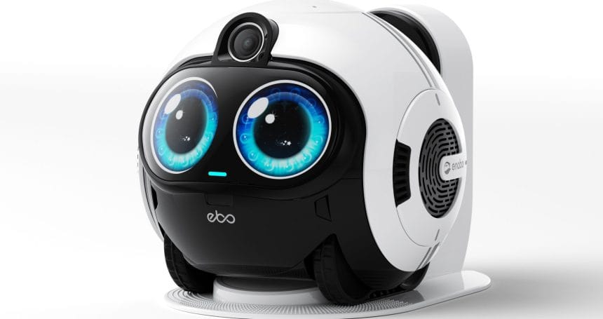Robot EBO Max esférico con cámara 4K