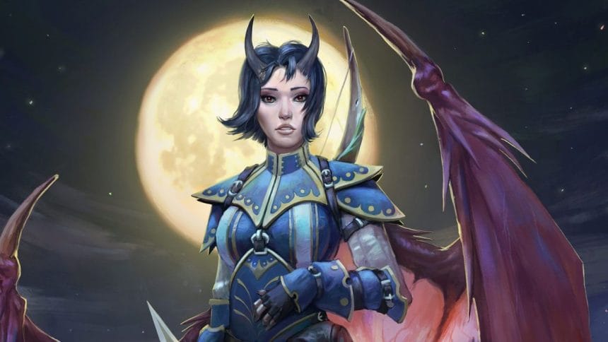 Captura de pantalla de Warhammer 40,000 Rogue Trader con personajes femeninos