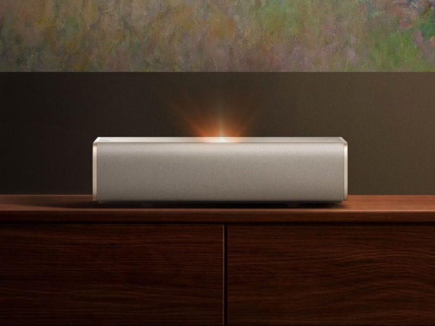 Proyector Xgimi Mira 4K en un entorno doméstico