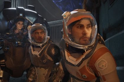 Teasers de Exodus con estética de RPG espacial