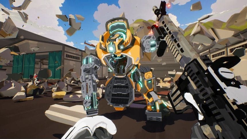 ShatterRush, shooter indie inspirado en Titanfall con mecas y destrucción