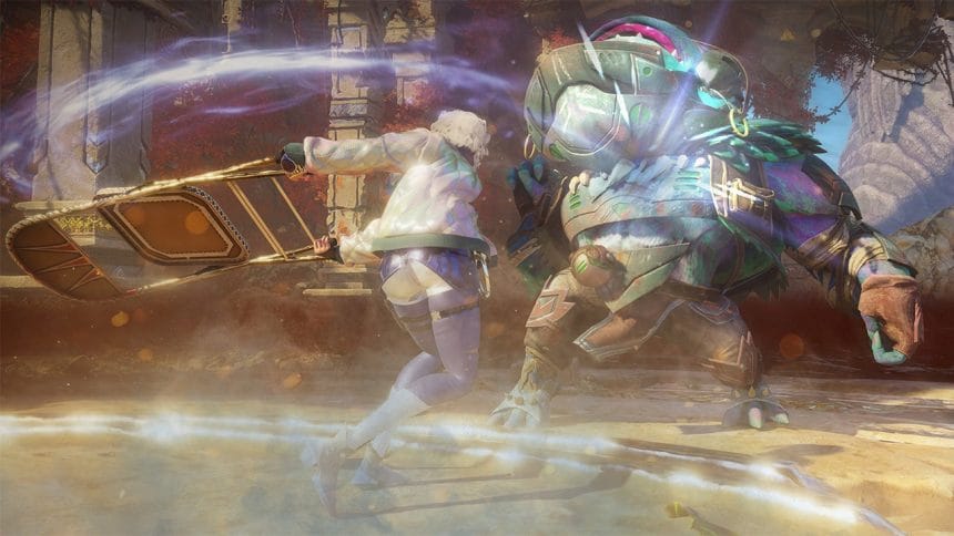 Gameplay de Above Land: Rhapsody con personajes y armas poco convencionales