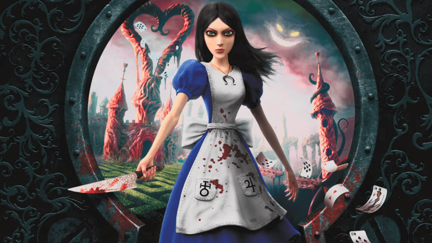 American McGee durante el desarrollo de Alice: Madness Returns