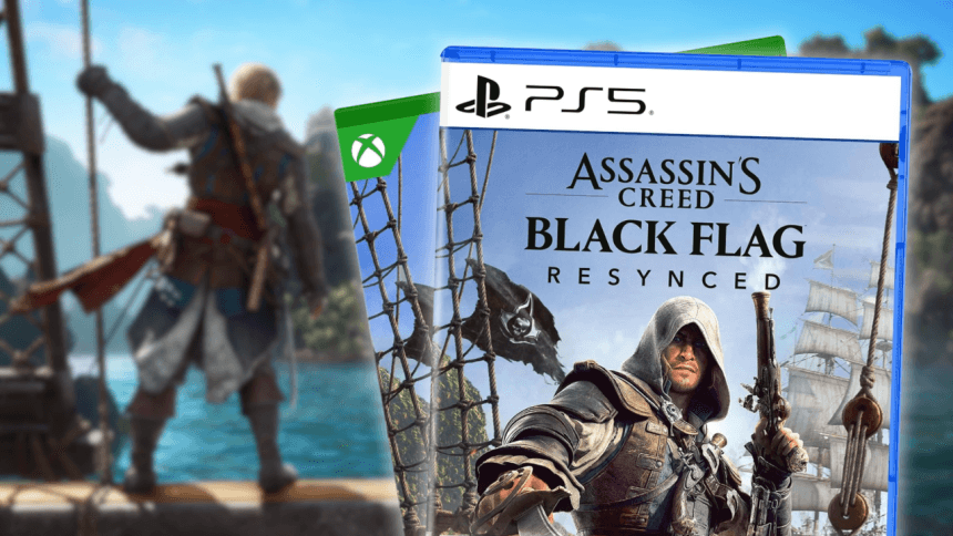 Assassin's Creed Black Flag Resynced con Edward Kenway en su versión coleccionista
