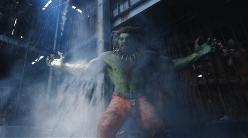 Jason Momoa como Blanka en la película Street Fighter