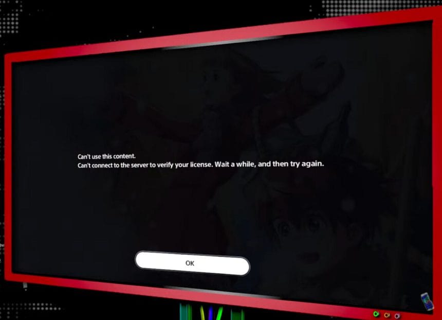 Consola PlayStation 5 junto a una interfaz de PSN relacionada con el acceso a juegos digitales