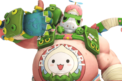 Roadhog en Overwatch con Chain Hook