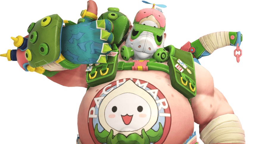 Roadhog en Overwatch con Chain Hook
