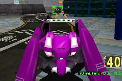 Captura de pantalla de Cyber Commando, juego arcade de Namco 1994