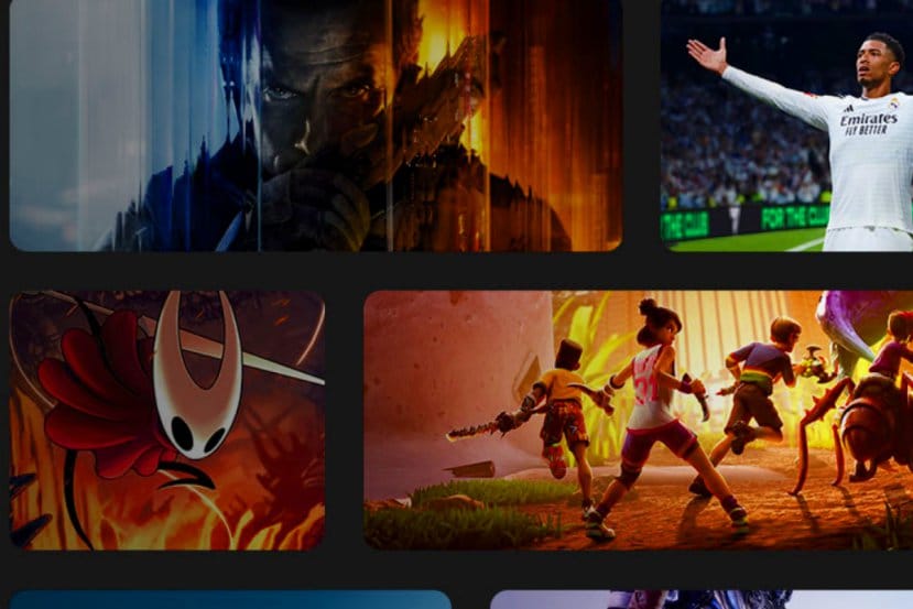 Logo de Game Pass en pantalla de televisión
