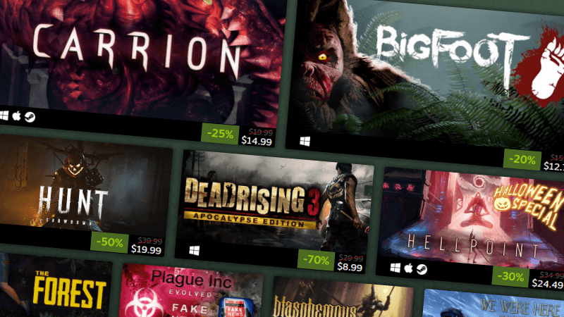 Interfaz de la tienda Steam mostrando seguimiento de precios de 30 días