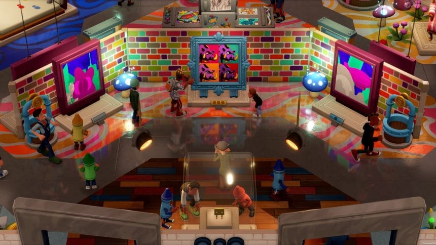 Two Point Museum DLC Arty-Facts