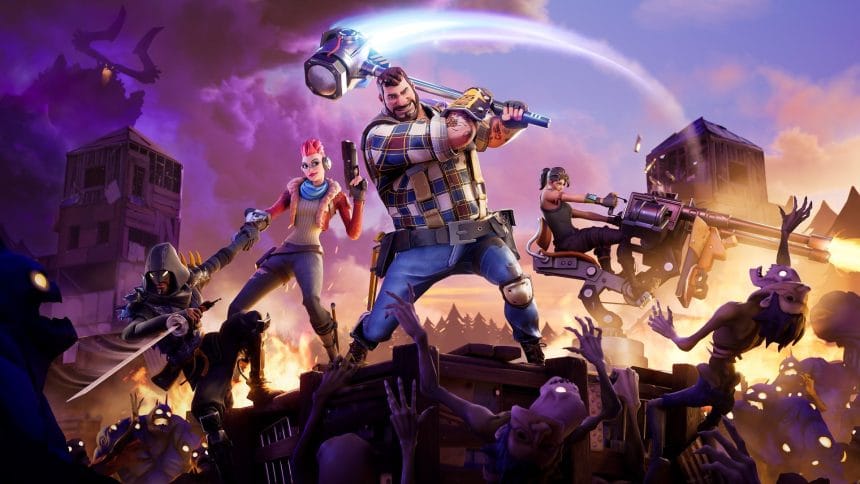 Captura del modo Salvar el mundo de Fortnite